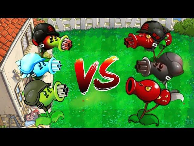 PEASHOOTER ARENA! | Who will win? | PvZ Fusion