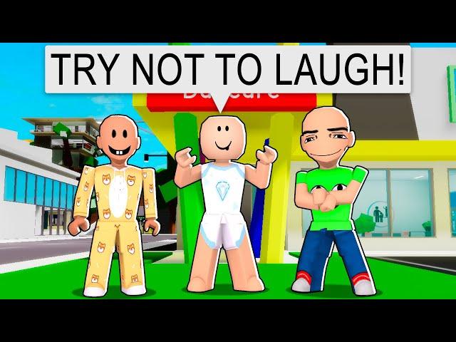 TRY NOT TO LAUGH AT OUR FUNNY MEMES (ROBLOX) |  PABLO, KAREN & MORE | Brookhaven RP