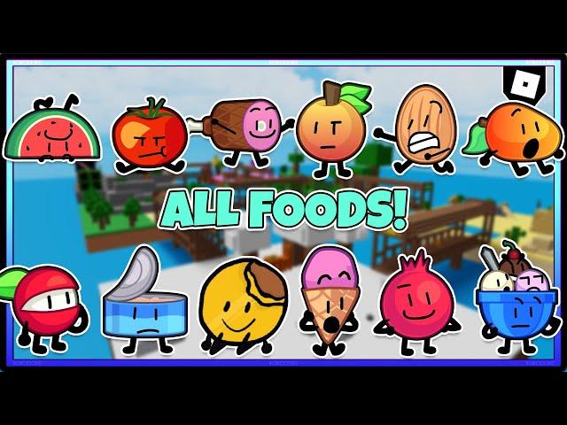 HOW TO FIND ALL 170 FOODS in Find the Foods ! | ROBLOX