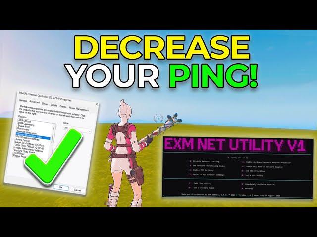 *ULTIMATE* Tool for LOWER PING! (Lower & more stable ping, fix packet loss)