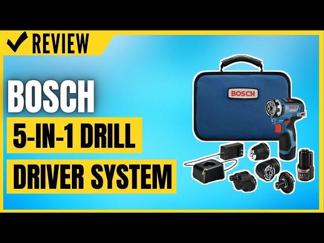 BOSCH GSR12V-300FCB22 12V Max EC Brushless Flexiclick 5-In-1 Drill/Driver System Review