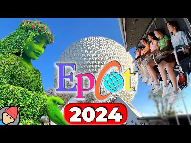 Epcot RIDES & ATTRACTIONS 2024 | Walt Disney World