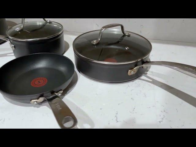 T-fal Platinum Hard Anodized Nonstick Cookware Set