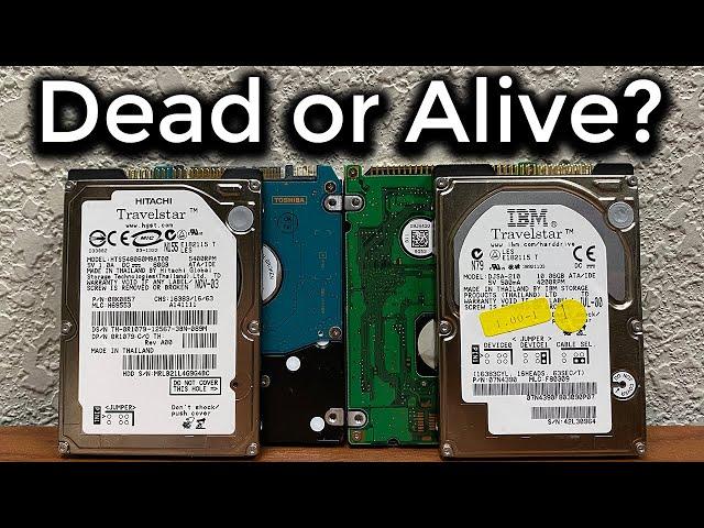 Testing Some Laptop Hard Drives! - Do They Work?