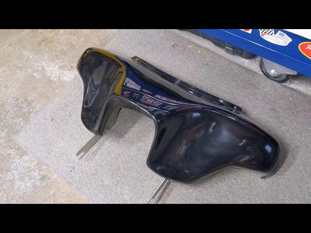 Harley Road King Batwing Fairing Installation Video- Part 4 (Mock Up and Bracket Modification)