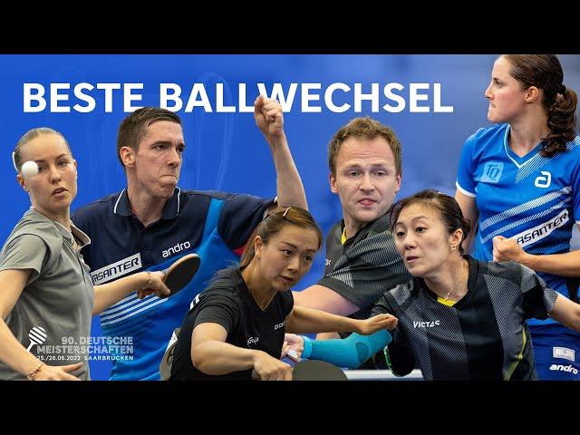 Beste Ballwechsel I Deutsche Meisterschaften 2022