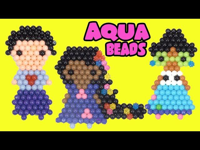 Disney Encanto DIY Aquabeads Craft Activity kit! Mirabel, Isabella, Luisa Characters