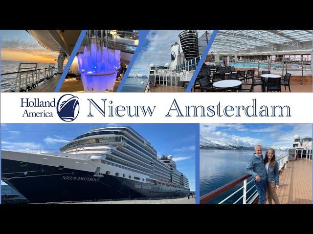 Nieuw Amsterdam Cruise Ship Tour (updated for 2024) | Full, deck-by-deck, detailed