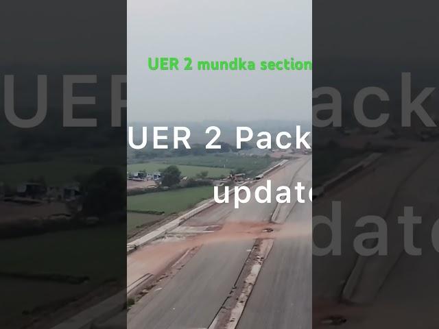 Mundka interchange UER2#delhi #construction #uer2 #update #highway #shorts #travel