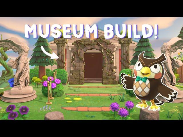 I Decorated the Ugliest Building in Animal Crossing... The Museum!!