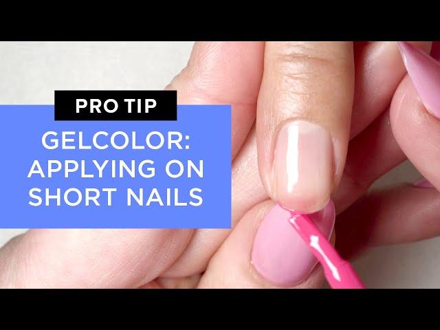 OPI Pro Tip: Applying OPI GelColor on Short Nails