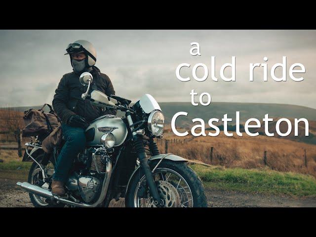 A Cold Ride to Castleton on a Triumph Bonneville T120