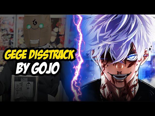 Gege Disstrack By Gojo & Dikz | Hindi Anime Rap | Jujutsu Kaisen AMV | Prod. By @Pendo46