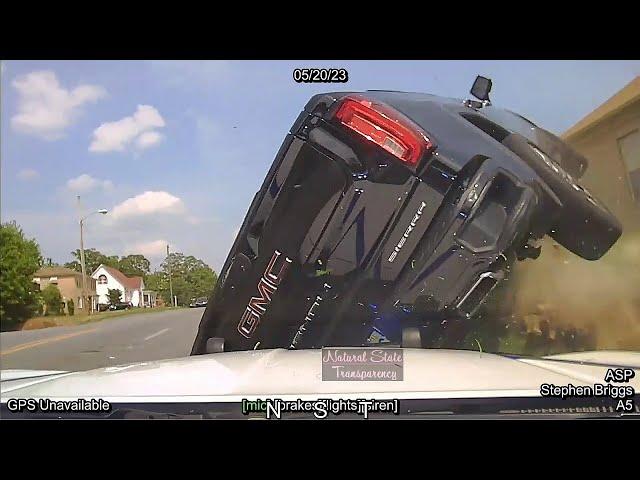 Pursuit TVI Wild Chase Sherwood to Little Rock Arkansas State Police Troop A, Traffic Series Ep. 309