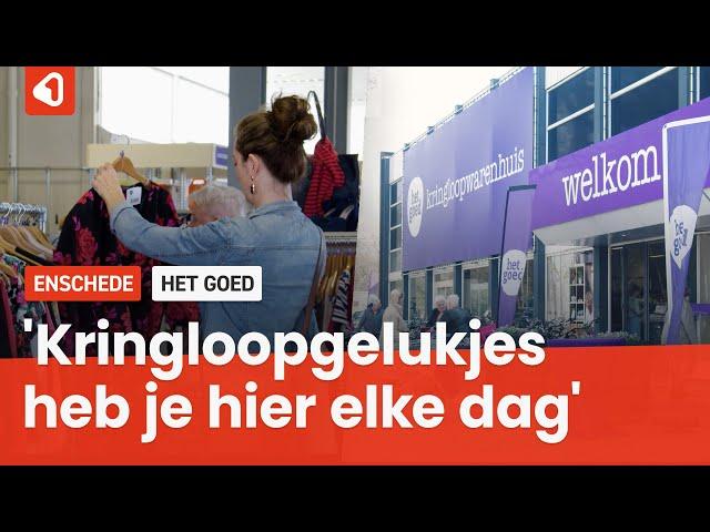 Kringloopwinkel Het Goed in Enschede is verhuisd: "Een soort vintage Ikea"