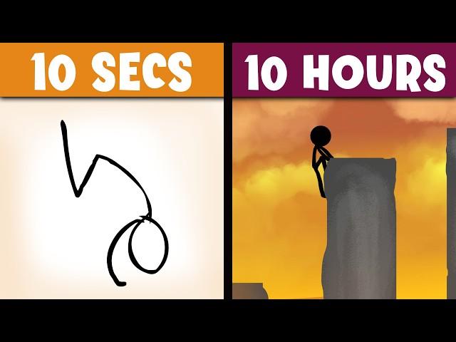 Animating Parkour in 10 Seconds vs 10 Hours