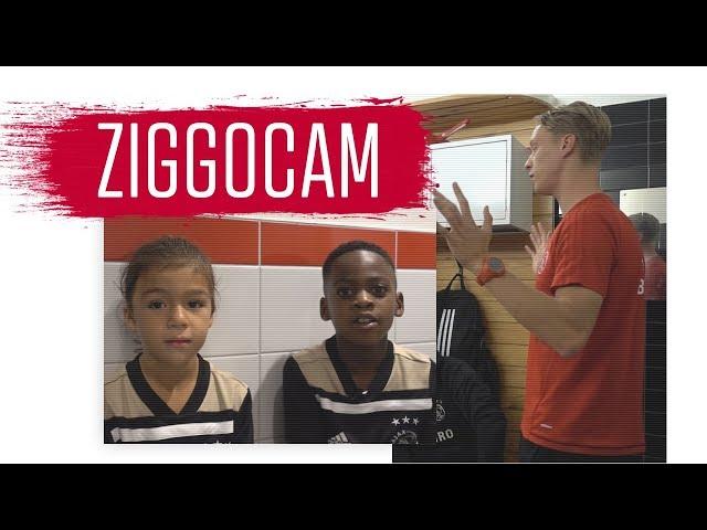 ZiggoCam - Ajax O8: ''Ajax vind ik de beste club van Europa"