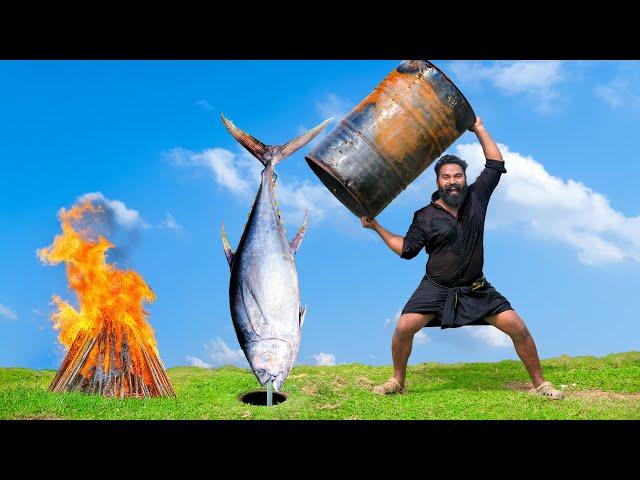 Barrel Fish Recipe | പാട്ടയിൽ ചുട്ട മീൻ | M4 Tech |