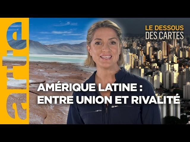 Amérique latine : une région sous les radars ? | Le dessous des cartes - ARTE