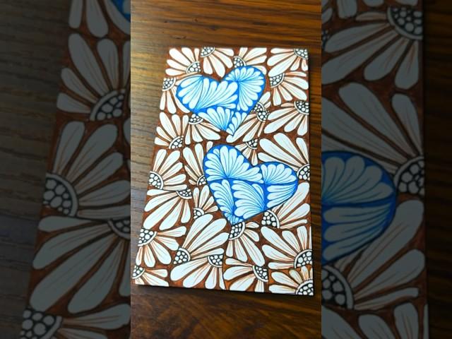 Creative Zentangle Pattern #zentangleart #shorts #doodle #zendoodle #rasyart #how #ytshort