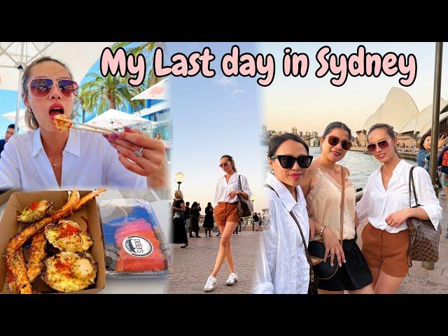 LAST DAY HERE IN SYDNEY || MUKBANG DITO SA SYDNEY FISH MARKET!! Thefewstertv