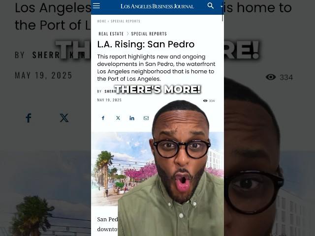 MASSIVE Changes Coming To San Pedro, California