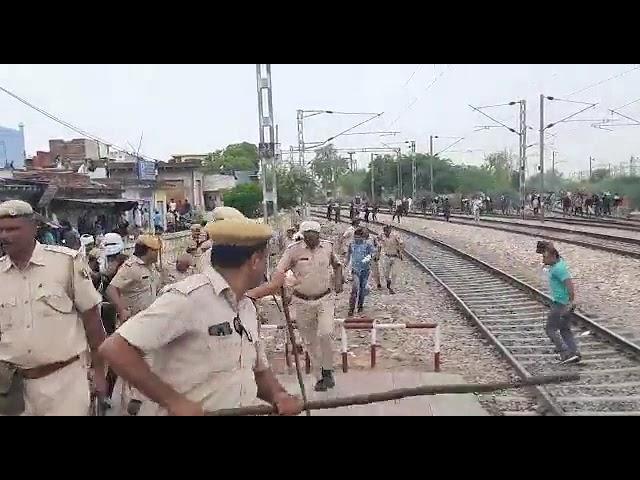 Protest in Bharatpur #Agniveer #AgnipathRecruitmentScheme | Devbhumi Hulchul