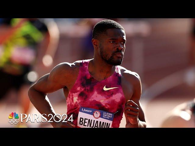 Rai Benjamin in a CLASS OF HIS OWN in 400m hurdles once again | NBC Sports