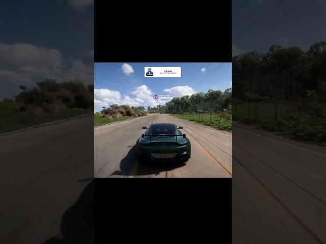 Aston Martin Vantage Forza Horizon 5 Gameplay #forza #Shorts  #games #gaming #smartphone