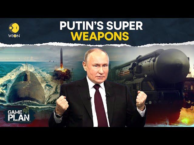 Russia’s arsenal of super weapons | Hits target “like a meteorite” – Vladimir Putin | WION Game Plan