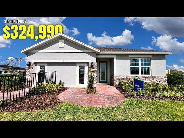 INSIDE This AFFORDABLE New Home For Sale near Orlando Florida With A Spacious Backyard