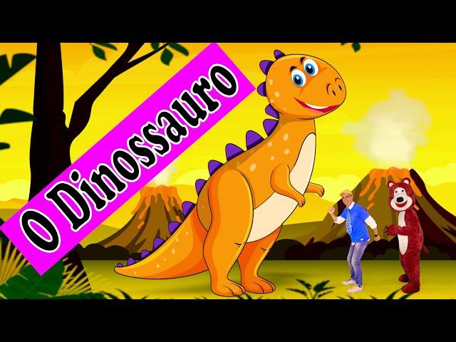 Prof. Idalécio - O Dinossauro - Música Infantil animada