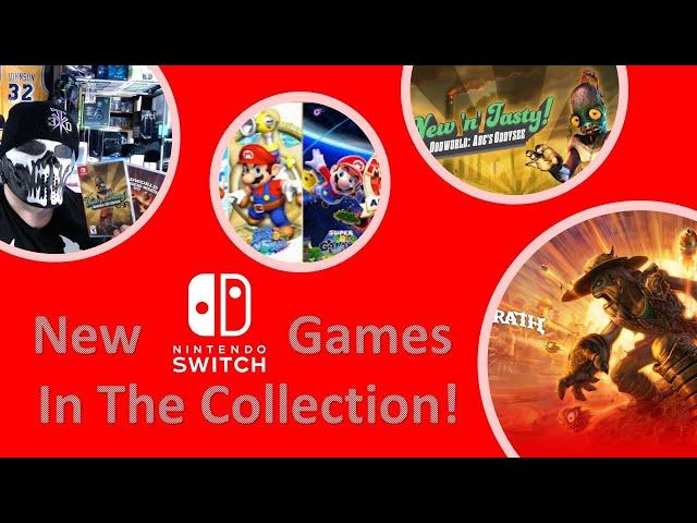 New Nintendo Switch Games! In the Collection of Gunner Gamer Entertainer!