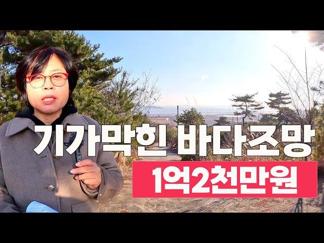 기가막힌 바다조망.  1억2천만원