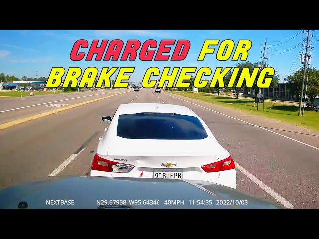 BEST OF BRAKE CHECKERS GETTING SMASHED 2023 | Insurance Scammers and KARMA