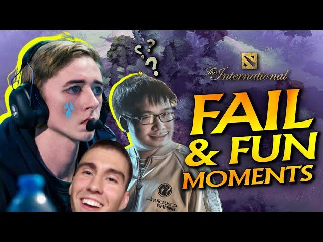 The International 10 - TI10 Best FAIL and FUN Moments of Group Stage - Day 2