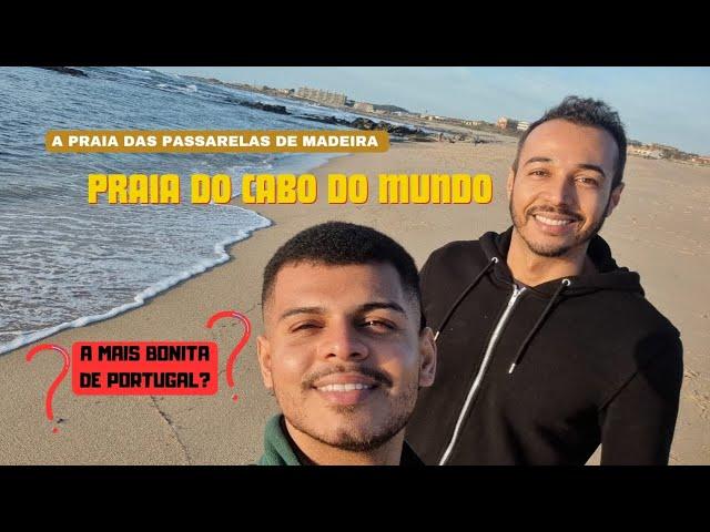 Passeio pela Praia do Cabo do Mundo em Portugal 