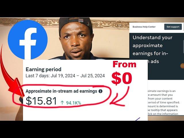 How I Resolved Not Earning From Facebook after Monetization