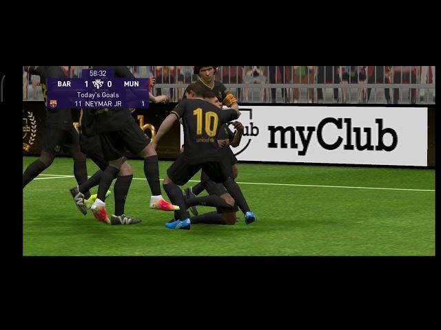 102 rated iconic moment Neymar's unbelievable goal.....