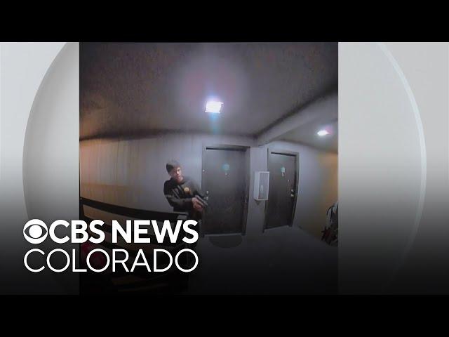 2 arrested, 3 others at large after video emerges showing men with guns in Aurora apartment complex