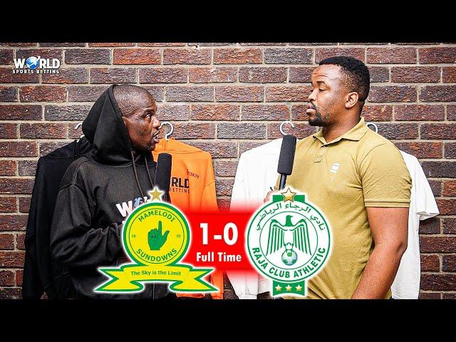 Sundowns Played Like Champions | Mamelodi Sundowns 1-0 Raja Casablanca | Junior Khanye