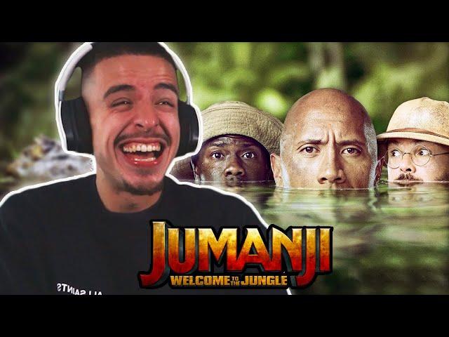 FIRST TIME WATCHING *Jumanji: Welcome to the Jungle*