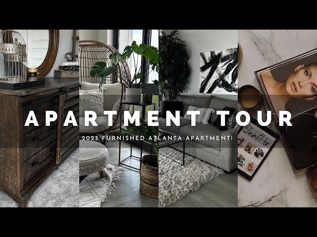 2023 MIDTOWN ATLANTA FURNISHED APARTMENT TOUR + AFFORDABLE HOME DECOR!