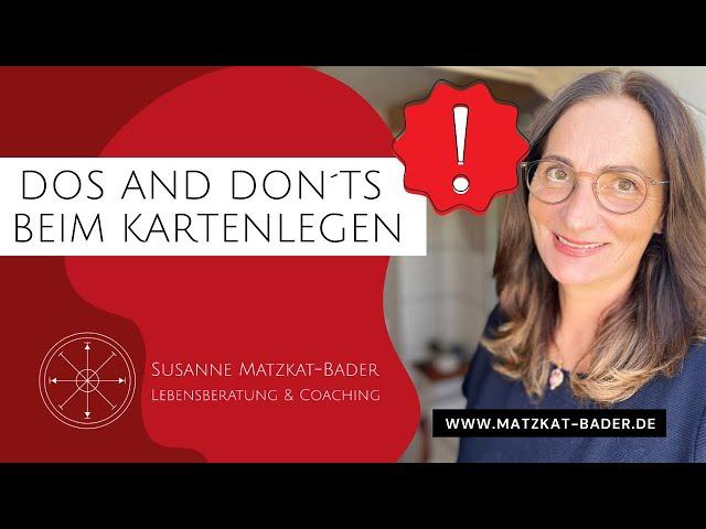 Richtig Kartenlegen: Die 10 goldenen Regeln für seriöse Berater/innen!