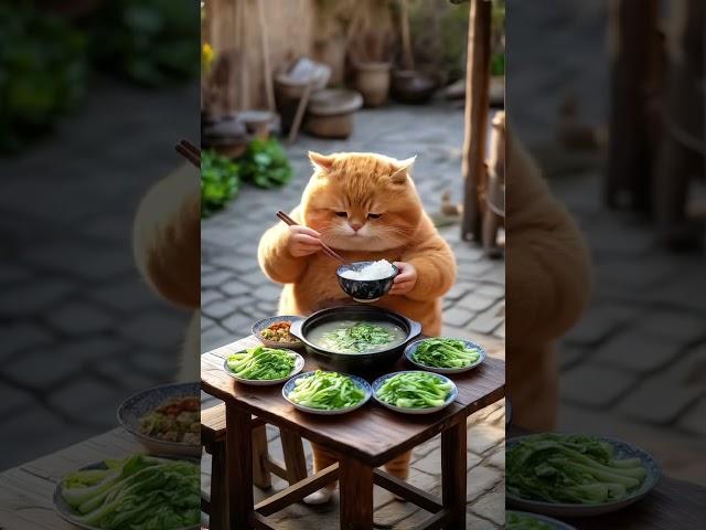 EATING CAT ️