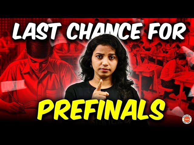 ⏳ LAST CHANCE to CRACK Your PREFINALS!  | Score 100% in  Exam  