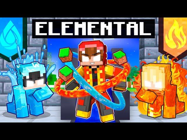 Convertí a Mis Amigos en ELEMENTALES en Minecraft!