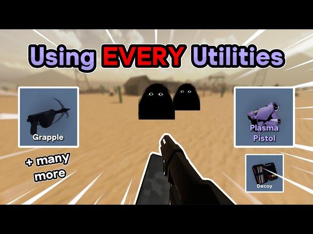 I Used EVERY Utility In ROBLOX Evade