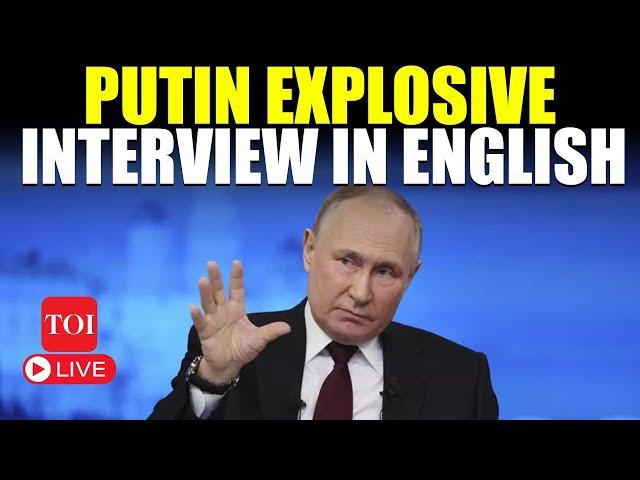 Putin ENGLISH Interview: 'Won't Accept Demands' | Putin's STERN Message To Europe On Ukraine