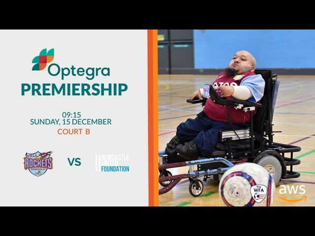 Villa Rockets vs Newcastle United Foundation PFC - Optegra Premiership Court B